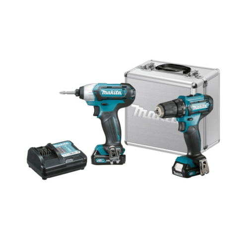 Combo Taladro atornillador + Atornillador de impacto 12V Makita CLX224