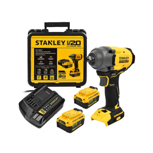 Llave de impacto a batería Brushless 1/2″ 20V STANLEY SBW920M2K