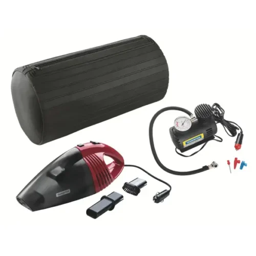 Combo Aspiradora + Compresor 12V + Estuche EVA Tramontina 43411/902