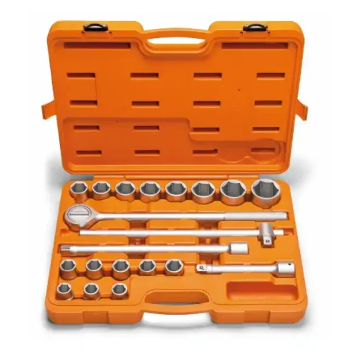 Juego llave tubo hexagonal 3/4″ 20 piezas 19-50mm Tramontina PRO 44861/220