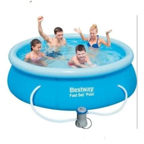 Piscina inflable 1880 litros 244x61cm + Filtro Bestway 57450