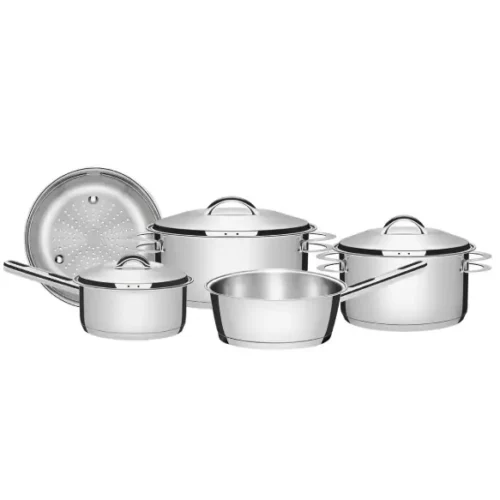 Juego ollas acero inoxidable 5 piezas Tramontina Solar 65510/560