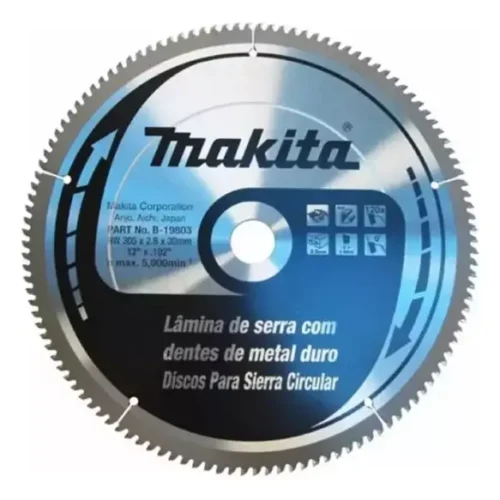 Hoja sierra p/ aluminio 12″ 120di Makita B-19803