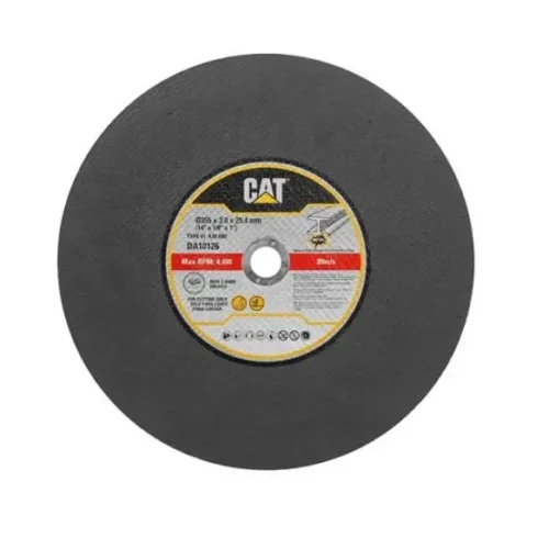 Juego 5 pzas disco corte metal 355mm CAT DA10126
