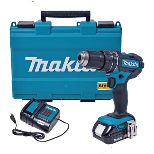 Taladro atornillador percutor a batería 13mm 18V Makita DHP482