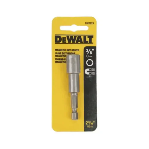 Punta tubo hexagonal magnético 3/8″ 65mm DeWALT DW2223