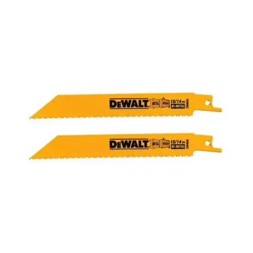 Juego hojas sierra sable 6″ para madera y metal 10/14DPP DeWALT DW4845-2