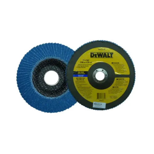 Disco flap 7″ 180mm G60 DeWALT DW8323