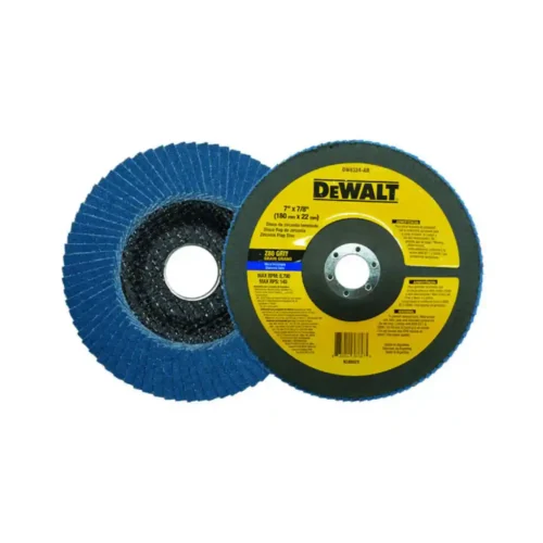 Disco flap 7″ (180mm) G80 DeWALT DW8324
