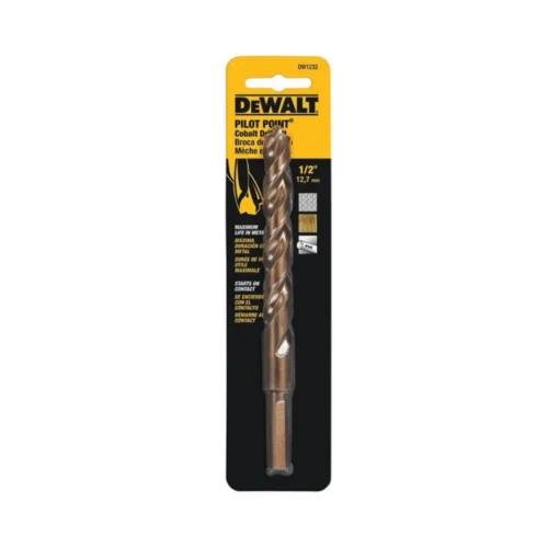 Broca revestimiento de cobalto 1/2″ DeWALT DWA1232
