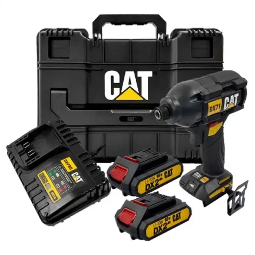 Atornillador de impacto Brushless a batería 18V 1/4″ CAT DX71