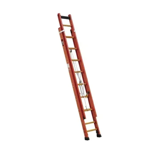 Escalera extensible fibra de vidrio 18 peldaños 3,00 – 4,80 metros Botafogo EFR9927