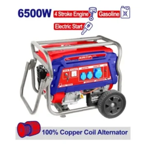 Generador naftero 6500W Arranque eléctrico EMTOP EGGRD6511