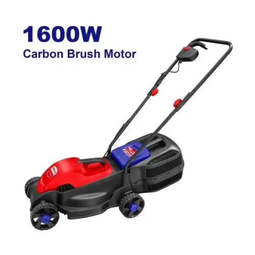 Corta césped eléctrico plástico 1600W con recolector EMTOP ELM0380