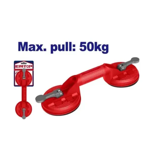 Ventosa doble 50Kg 115mm EMTOP EMKR1G50