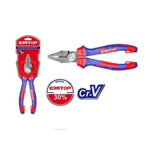 Pinza universal de alto rendimiento 8″ CrV EMTOP EPLRC0821