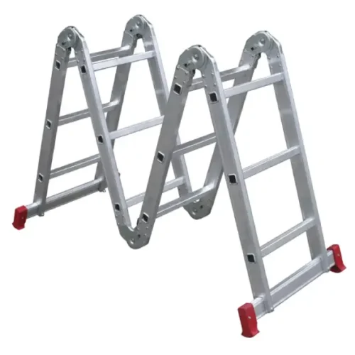 Escalera articulada aluminio 3×4 – 12 peldaños 3,23 metros Botafogo ESC0292