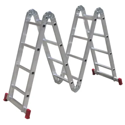 Escalera articulada aluminio 4×4 – 16 peldaños 4,23 metros Botafogo ESC0293