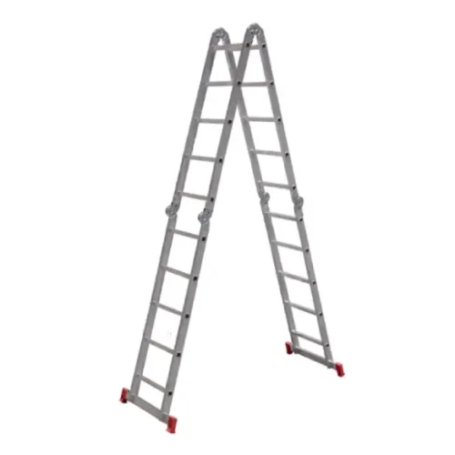 Escalera articulada aluminio 5×4 – 20 peldaños 5,23 metros Botafogo ESC0294