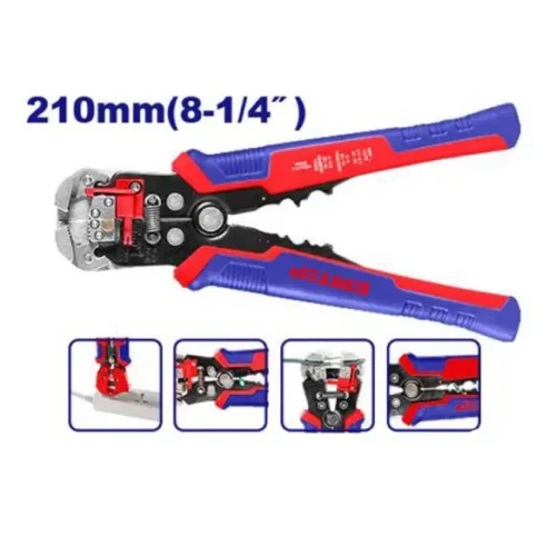 Pinza crimpadora y pela cables con detección de voltaje EMTOP EWSP102429