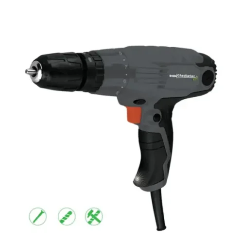 Taladro atornillador percutor 10mm 230W Gladiator TP-710