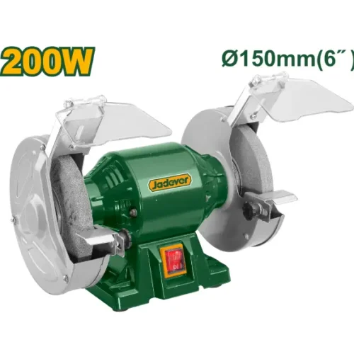 Amoladora de banco esmeril 200W 150mm Jadever JDBG1A1501