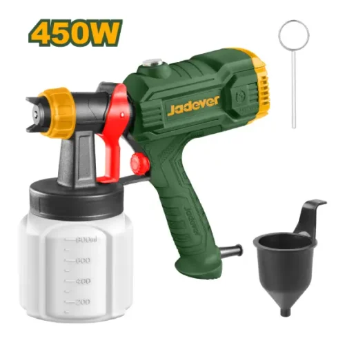 Pistola para pintar eléctrica 450W 800ml Jadever JDEG1A45