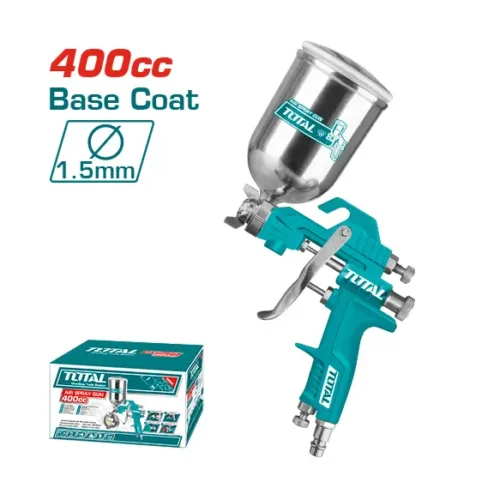 Pistola neumática para pintar 400cc 1.5-2.0mm TOTAL TAT10402