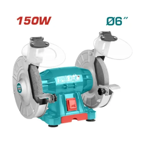 Amoladora de banco 150W 150mm – 6mm TOTAL TBG15015