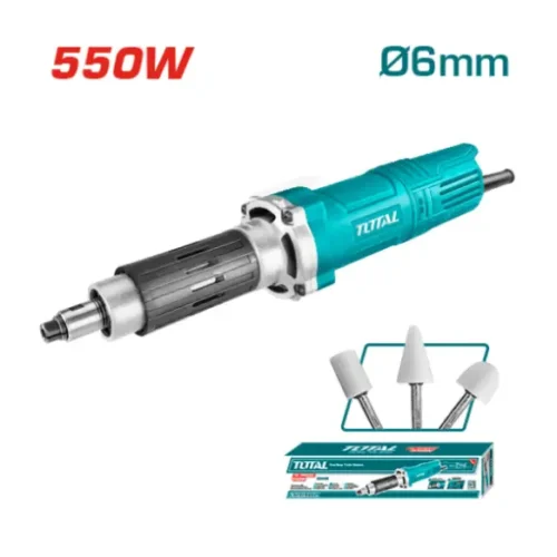 Mini torno rectificadora 6mm 550W TOTAL TG55061