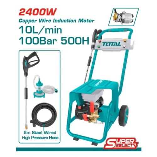 Hidrolavadora 2400W 100bar 600L/h TOTAL TGT11176