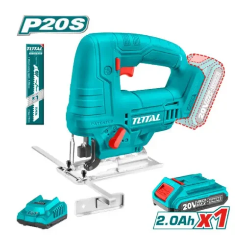 Sierra caladora a batería 20V TOTAL TJSLI65081