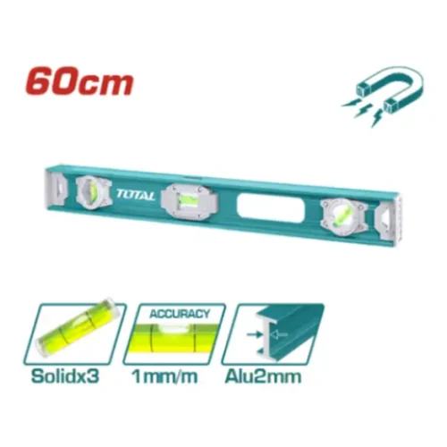 Nivel de burbuja imantada 60cm TOTAL TMT26026