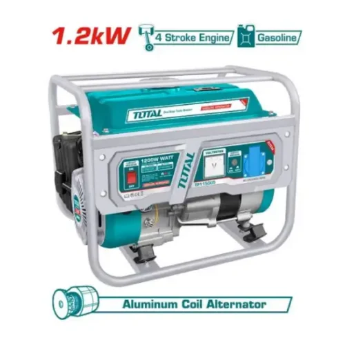 Generador a combustión nafta 1200W TOTAL TP115005