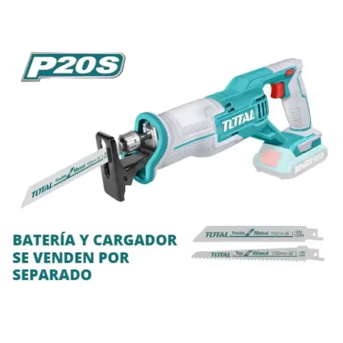 Sierra sable recíproca 20V (sin batería) TOTAL TRSLI11521