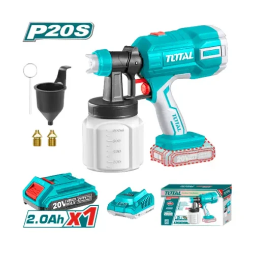 Pistola para pintar 800ml 20V TOTAL TSGLI20406