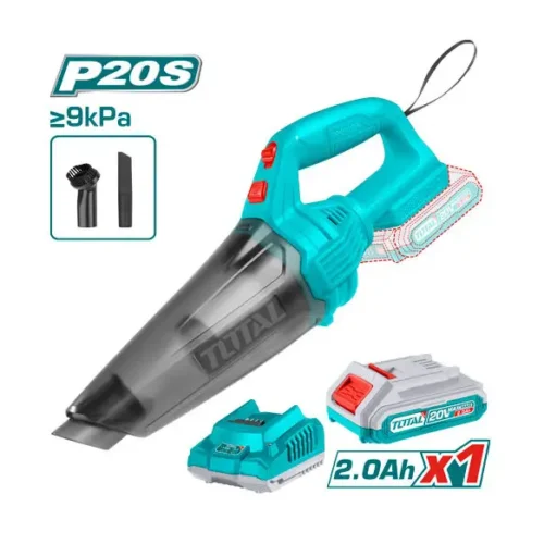Aspiradora de mano inalámbrica 20V (x1 batería 2Ah) TOTAL TVLI20126