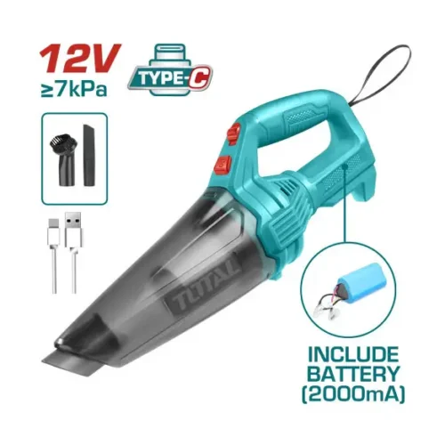 Aspiradora de mano USB (batería interna) TOTAL TVLI2026